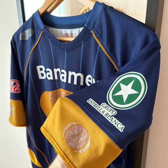 Vintage 2007 UNAM Pumas ⚽️ 🇲🇽 Lotto Soccer Jersey Liga MX Mexico Football - Picture 5 of 16
